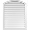 Ekena Millwork Arch Top Surface Mount PVC Gable Vent: Functional, w/ 2"W x 2"P Brickmould Sill Frame, 32"W x 40"H GVPAR32X4003SF - alternate 1